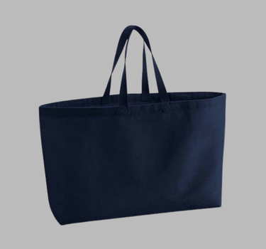 Westford Mill - Oversized Canvas Bag - Shopper - WM696 - Med Eget Logo