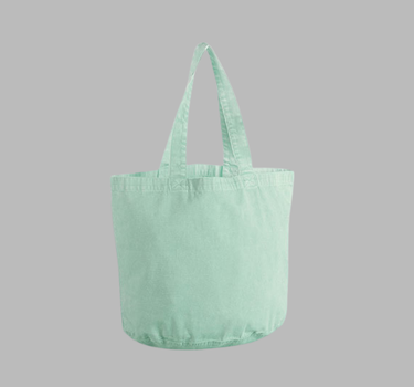 Westford Mill - Garment Dyed Shopper - Mulepose - WM345 - Med Eget Logo