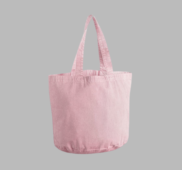 Westford Mill - Garment Dyed Shopper - Mulepose - WM345 - Med Eget Logo