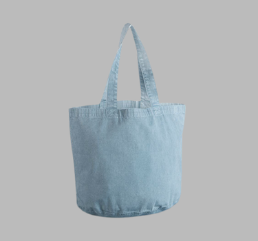 Westford Mill - Garment Dyed Shopper - Mulepose - WM345 - Med Eget Logo