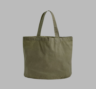 Westford Mill - Garment Dyed Shopper - Mulepose - WM345 - Med Eget Logo