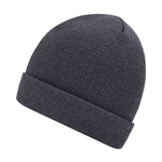 Myrtel Beach Knitted Beanie Grey Melange Grå 7500