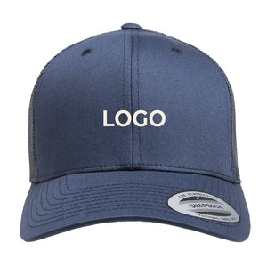 Fra 10 stk. | Trucker 6panel cap med logo brodering | 37 Farver