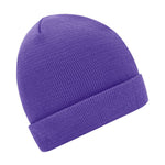 Myrtel Beach Knitted Beanie Dark Purple Lilla 7500