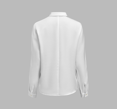 J.Harvest & Frost - Crepe Satin skjorte - Dame - Langærmet Skjote - 2950003