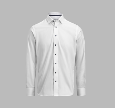 J.Harvest & Frost - YB56 Twill Slim - Langærmet - 2905602
