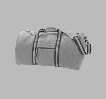 Quadra - Vintage Canvas Holdall -  Rejsetaske - QD613 - Med Eget Logo