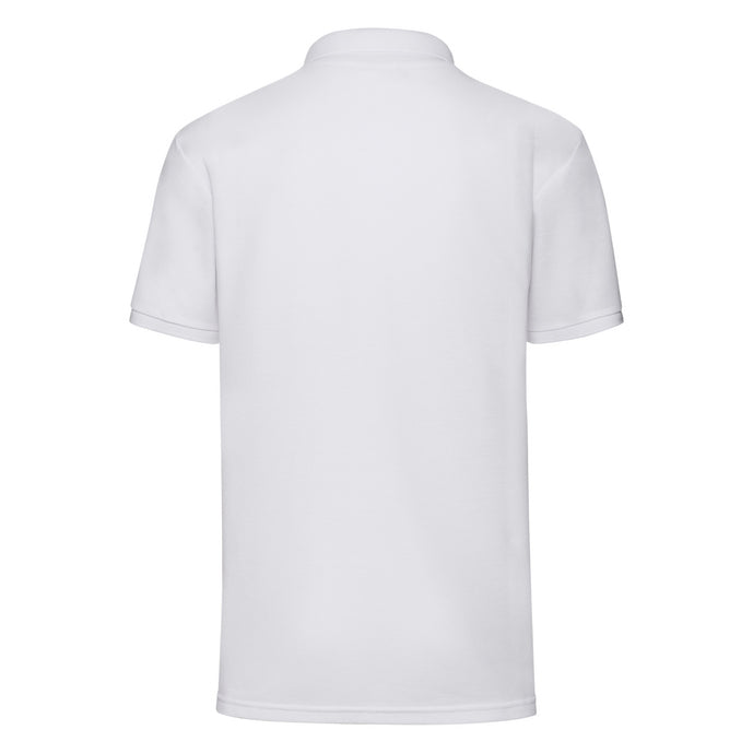 Fruit of the Loom Piqué Polo T-Shirt White Hvid F502