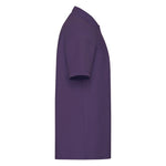 Fruit of the Loom Piqué Polo T-Shirt Purple Lilla F502