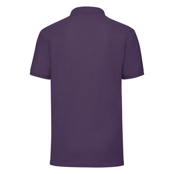 Fruit of the Loom Piqué Polo T-Shirt Purple Lilla F502