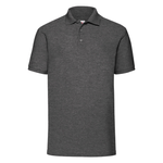 Fruit of the Loom - Piqué Polo - T–Shirt - Dark Heather Grey