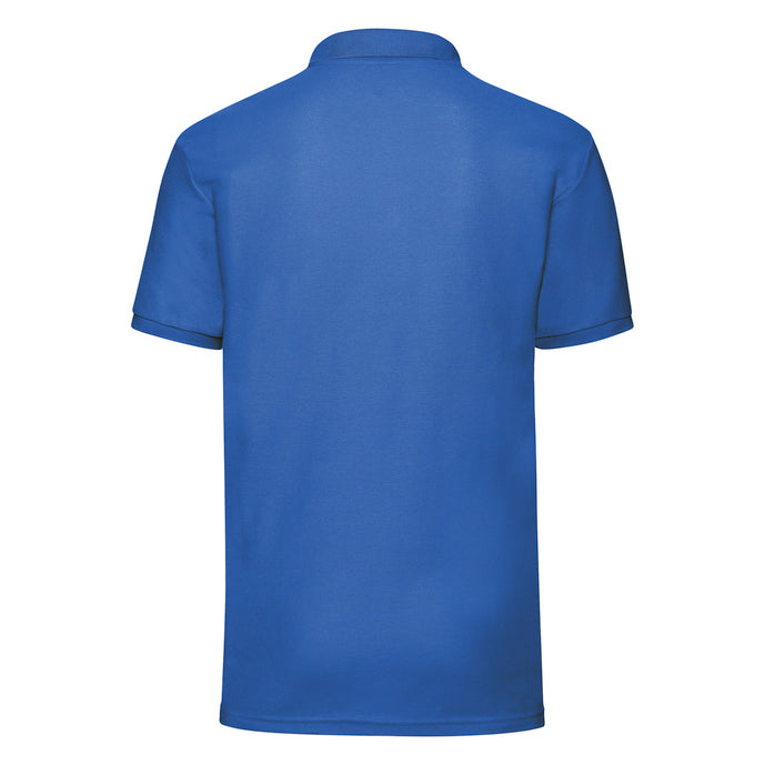 Fruit of the Loom Piqué Polo T-Shirt Royal Blue Blå F502