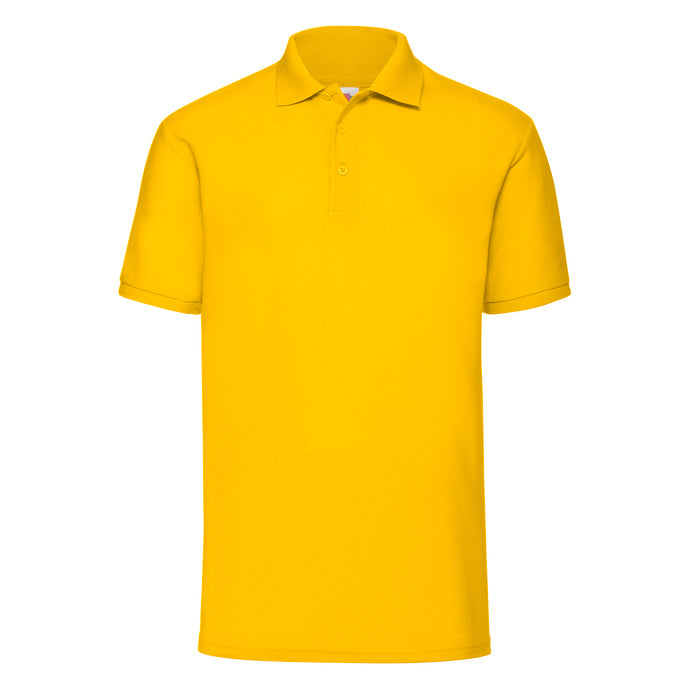 Fruit of the Loom Piqué Polo T-Shirt Sunflower Gul F502