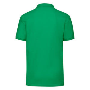 Fruit of the Loom Piqué Polo T-Shirt Kelly Green Grøn F502