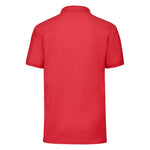 Fruit of the Loom Piqué Polo T-Shirt Red Rød F502