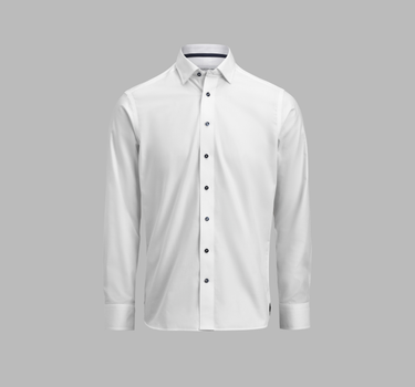 J.Harvest & Frost - YB56 Twill Regular - Langærmet - 2905601