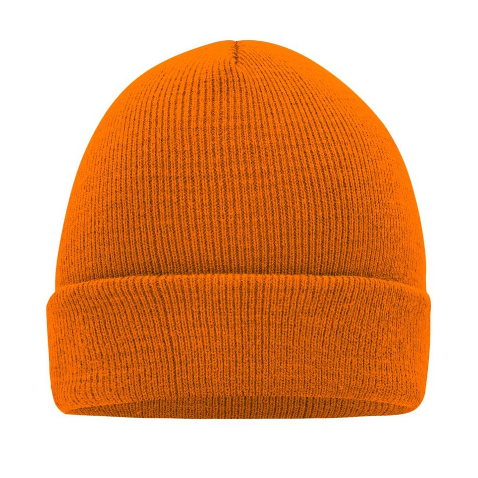 Myrtel Beach Knitted Beanie Orange 7500