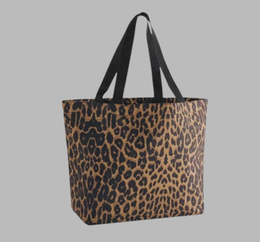 BagBase - Leopard Print Carryall Bag - Shopper - BG194