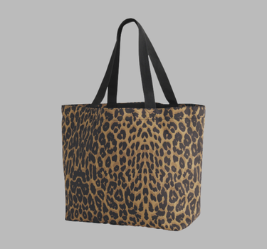 BagBase - Leopard Print Carryall Bag - Shopper - BG194