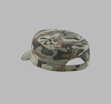 Beechfield - Camo Army Cap - Justerbar Kasket - CB33 - Med Eget Logo