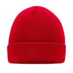 Myrtel Beach Knitted Beanie Red Rød 7500