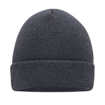 Myrtel Beach Knitted Beanie Grey Melange Grå 7500