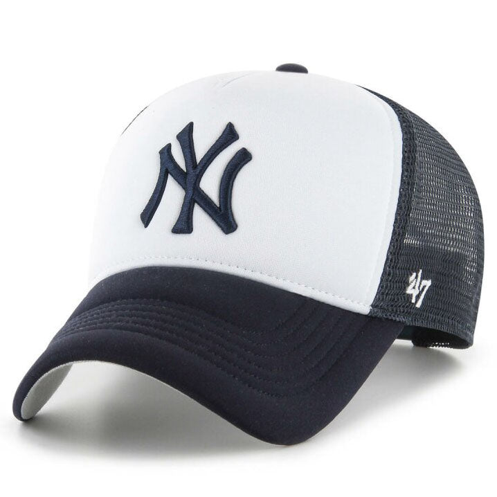 47 Brand - NY Yankees Tri Foam - Trucker/Snapback - Navy/White