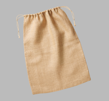 Westford Mill - Jute Stuff Bag - Jutepose - WM415 - Med Eget Logo