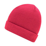 Myrtel Beach Knitted Beanie Bright Pink Lyserød 7500