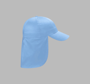 Beechfield - Junior Legionnaire Style Cap - Børn - Kasket med nakke/øre beskyttelse - CB11b
