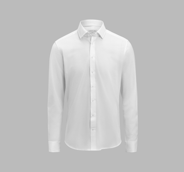 J.Harvest & Frost - IB135 Pique Knit Slim - Langærmet - 2913502
