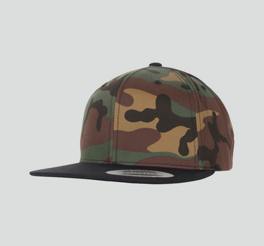 Yupoong - Classic Snapback 2-Tone Camo Cap - Snapback - 6089TC