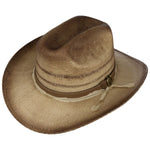 Stetson Caluca Western Toyo Straw Hat Light Brown Brun 3198511-76