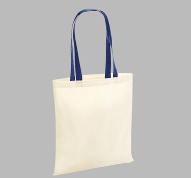 Westford Mill - Bag for Life Contrast Handles - Mulepose - WM101C - Med Eget Logo