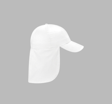 Beechfield - Junior Legionnaire Style Cap - Børn - Kasket med nakke/øre beskyttelse - CB11b