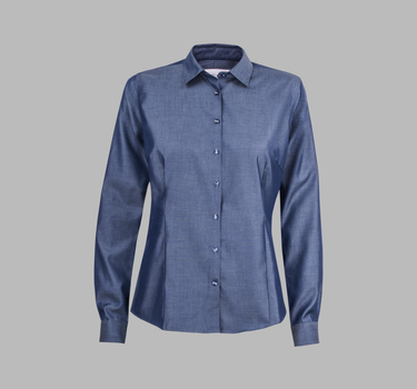 J.Harvest & Frost - RB120 Twill dame - Langærmet - 2912003