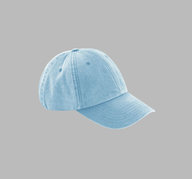 Beechfield - Junior Low Profile Vintage Cap - Børn - Justerbar Kasket - CB655B
