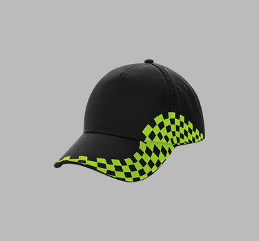 Beechfield - Grand Prix Cap - Justerbar Kasket - CB159 - Med Eget Logo