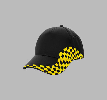 Beechfield - Grand Prix Cap - Justerbar Kasket - CB159 - Med Eget Logo