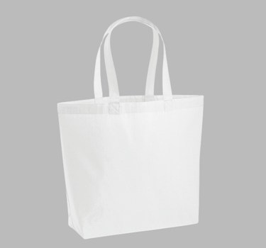 Westford Mill - Premium Cotton Maxi Bag - Shopper / Mulepose - WM225 - Med Eget Logo