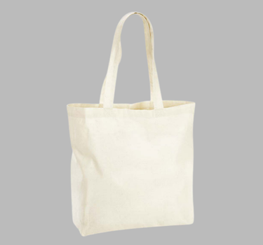 Westford Mill - Recycled Cotton Maxi Bag - Shopper / Mulepose - WM925 - Med Eget Logo