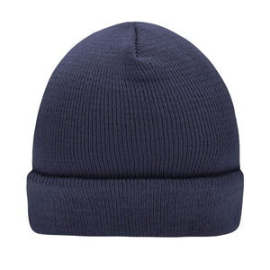 Myrtel Beach Knitted Beanie Dark Navy Blå 7500