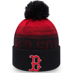 New Era MLB Boston Red Sox Bobble Sport Beanie Pom Hue Dark Navy Red Blå Rød 80536113
