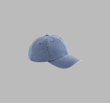 Beechfield - Denim Cap - Justerbar Kasket - CB105