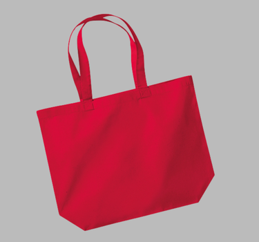 Westford Mill - Organic Premium Cotton Maxi Bag - Økologisk Mulepose - WM265 - Med Eget Logo