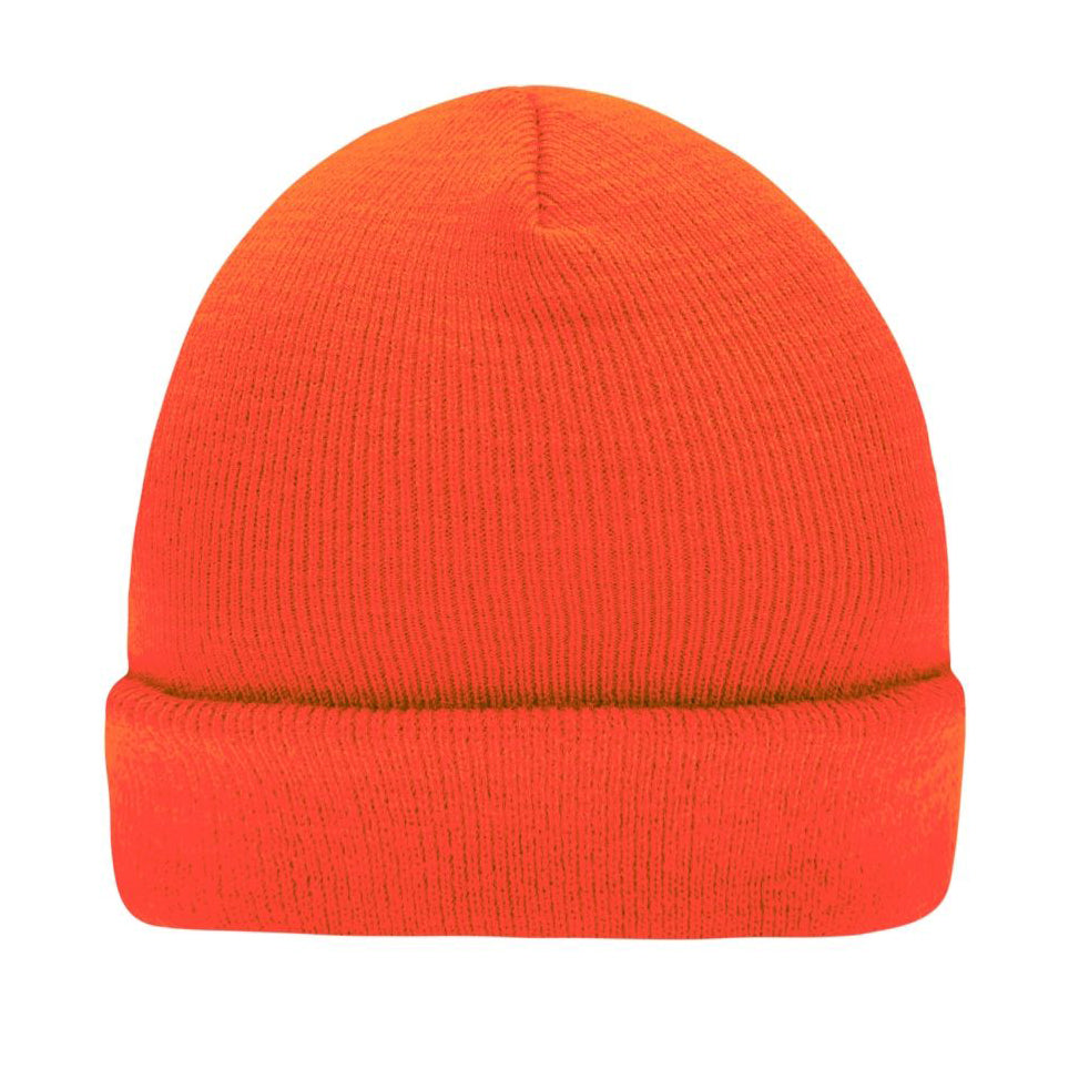 Myrtel Beach Knitted Beanie Bright Orange 7500