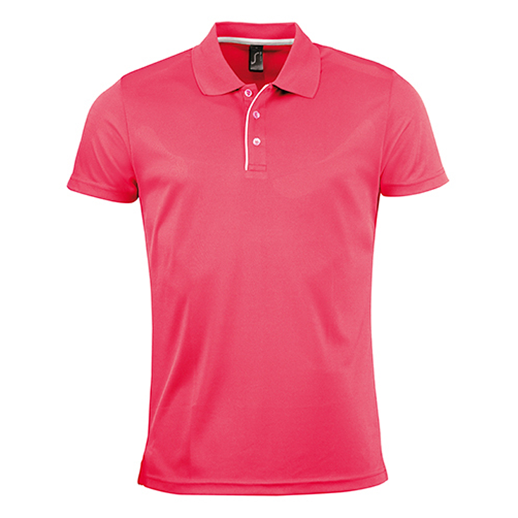 SOL'S - Sports Polo Shirt Performer - T–Shirt - Neon Coral