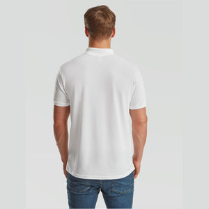 Fruit of the Loom - Piqué Polo - T-Shirt - White