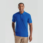 Fruit of the Loom - Piqué Polo - T-Shirt - Royal Blue