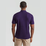 Fruit of the Loom - Piqué Polo - T-Shirt - Purple